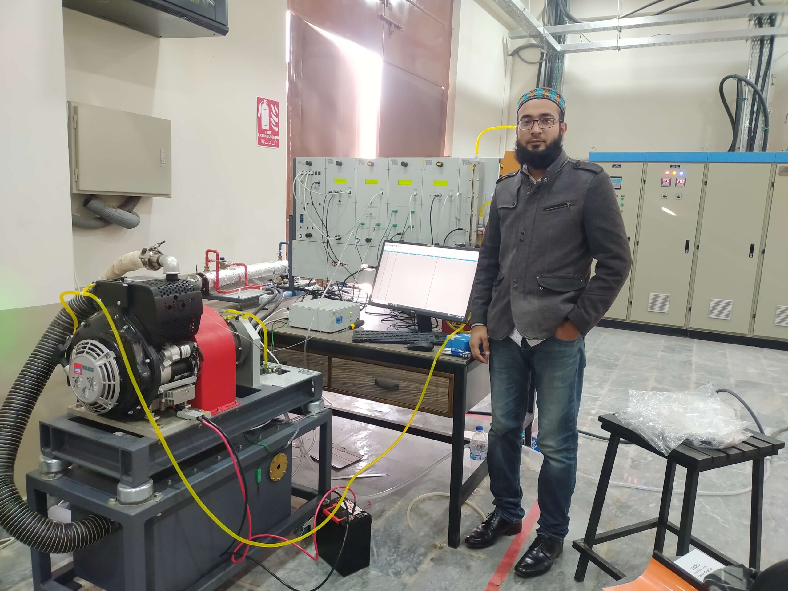 Chishty Traders successfully installed Engine Test Bed at NUTECH by Tecquipment UK.